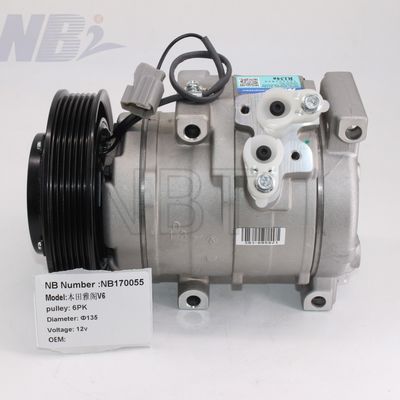 Un bon prix. Compresseur à courant alternatif de 12 V pour Honda Accord V6 Système de climatisation de 3,0 L avec tension de 24 V 38810-RCA-A01 38810RCAA01 en ligne