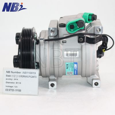 Un bon prix. F500-CPAAA-02 97701-1Y000 HS09 Auto AC Compressor for Hyundai I10 Kia Picanto AC Pump F500CPAAA02 977011Y000 en ligne