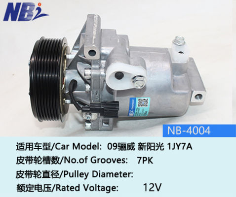 Un bon prix. 10S11 12V 7PK 115 mm Compresseur AC automobile 92600-1JY7A B926001JY7A Pour Nissan TIIDA 1.6 09-11 en ligne