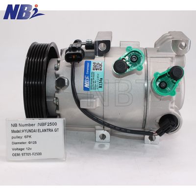 Un bon prix. Pour les pièces de climatisation automobile Hyundai Elantra Compresseur à courant alternatif automobile 12V Modèle 97701-4V001 97701-4V000 97701-F2500 en ligne