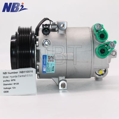 Un bon prix. VS12 Compresseur à courant alternatif neuf utilisé de 12 V pour Hyundai Elantra Saloon 1.8 Kia Soul Replacement polyvalent Partie 977013X101 K-HYK395 en ligne