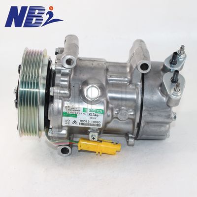 Un bon prix. Pour Citroën Peugeot 308 2010-2018 Compresseur de climatisation 8FK351316-381 AC Conditionnement 6453PP 6453RE 6453RF en ligne