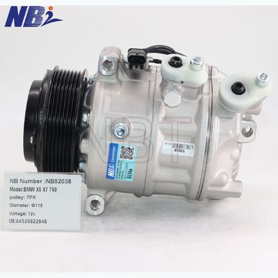 Un bon prix. 64526822848 Compresseur de climatisation automobile pour BMW 750i 520i X5 X7 645256802 Compresseur de climatisation 12V en ligne