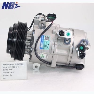 Un bon prix. AC Air Conditioning Compressor DVE16 for HYUNDAI TUCSON 2.0 IX35 KIA SPORTAGE 2010 CM108168 977012S000 97701-2S000 1027E-01500 en ligne